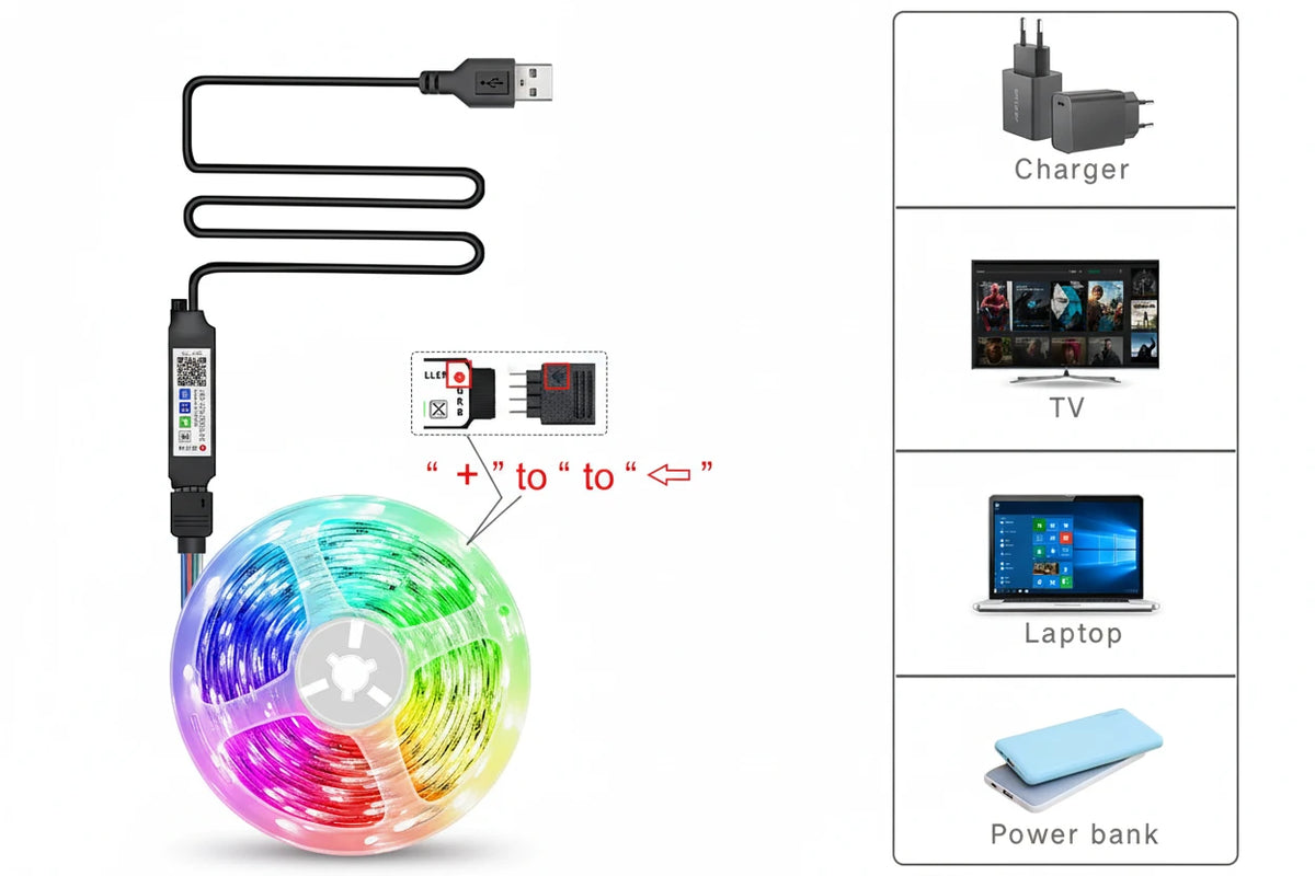 VibeGlow™ Smart LED Strip